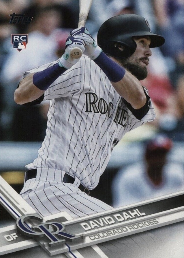 2017 Topps David Dahl #306 Baseball Card