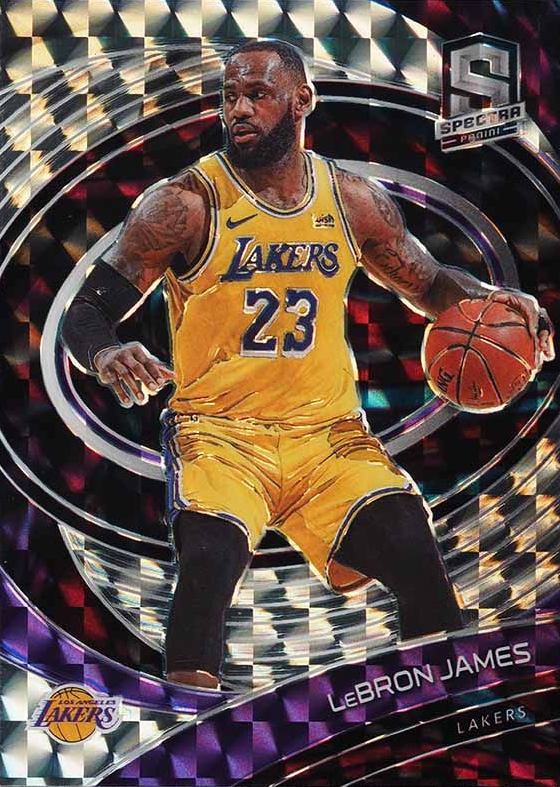 2020 Panini Spectra LeBron James #81 Basketball Card