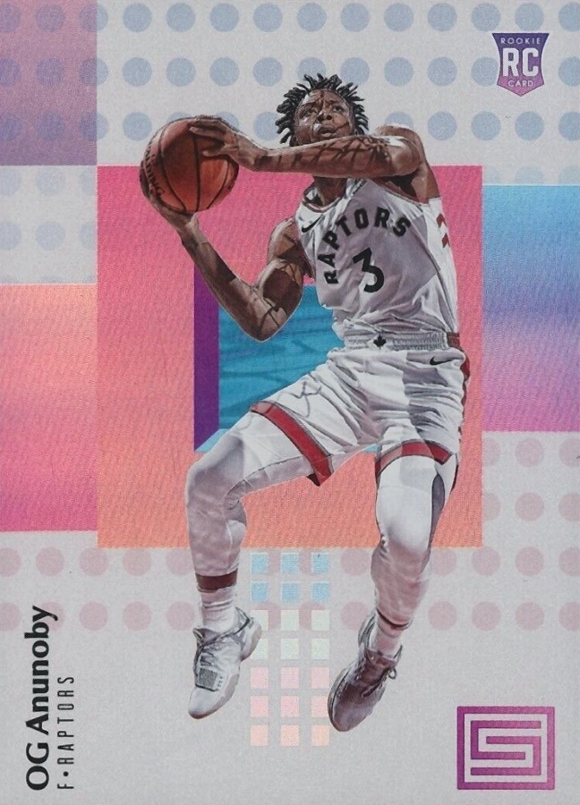 2017 Panini Status OG Anunoby #126 Basketball Card