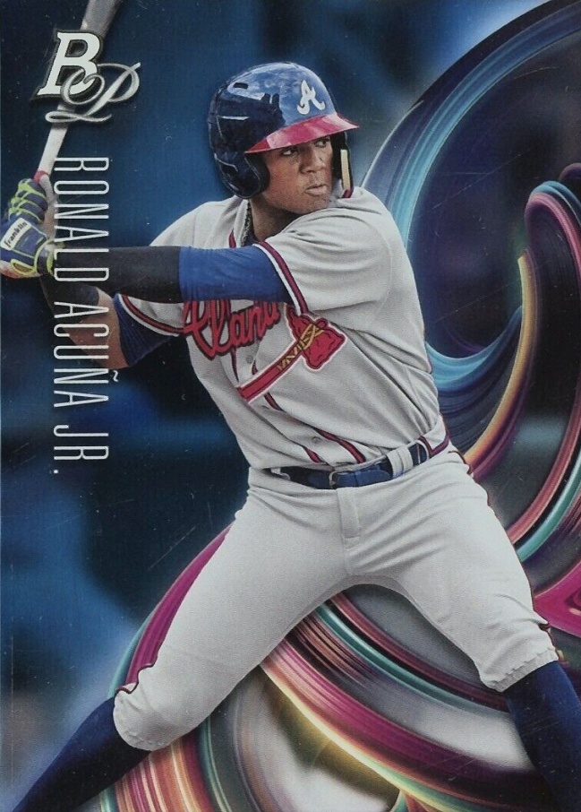 2018 Bowman Platinum Top Prospects Ronald Acuna Jr. #2 Baseball Card