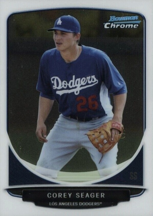 2013 Bowman Chrome Mini  Corey Seager #290 Baseball Card