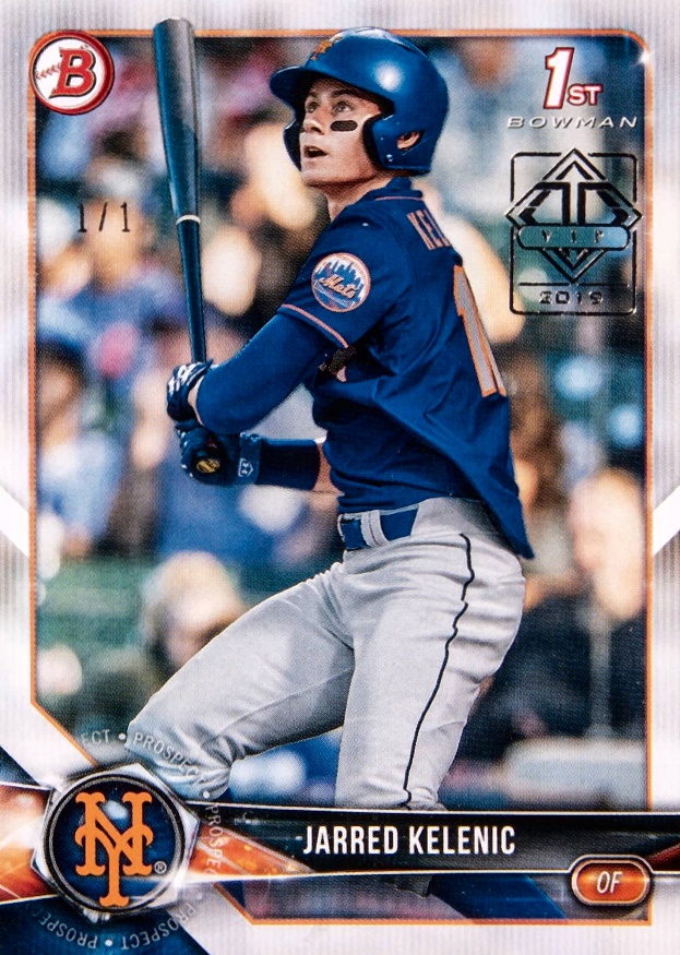 2019 Topps Transcendent VIP Party Jarred Kelenic #BD6 Baseball Card