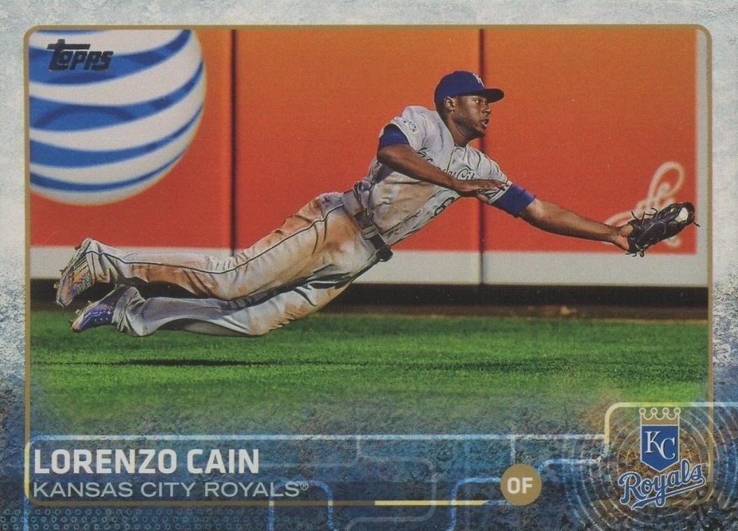 2015 Topps Lorenzo Cain #516 Baseball Card