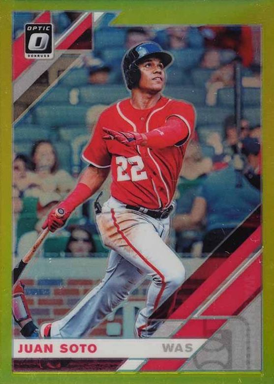 2019 Panini Donruss Optic Juan Soto #113 Baseball Card