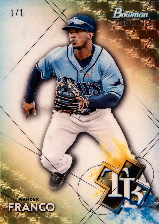 2021 Bowman Sterling Wander Franco #BSP27 Baseball Card