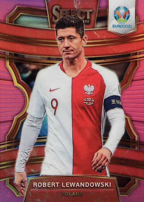 2020 Panini Select UEFA Euro Robert Lewandowski #23 Soccer Card