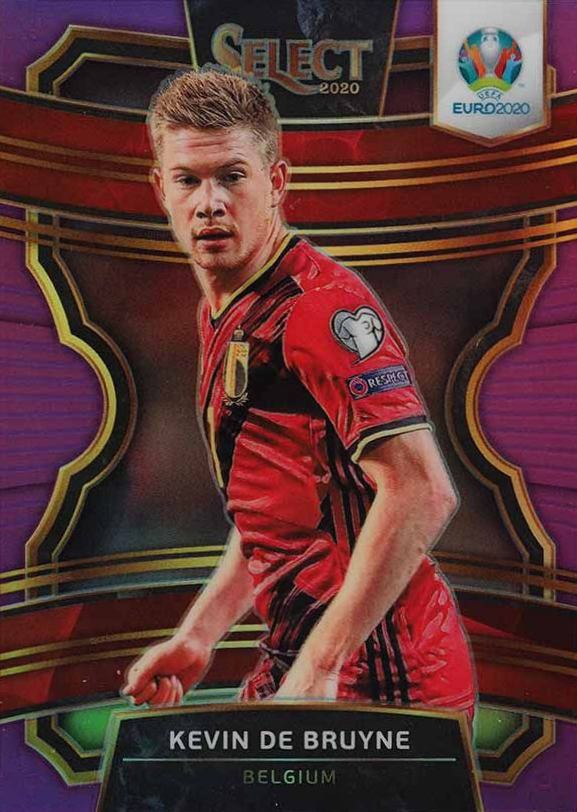 2020 Panini Select UEFA Euro Kevin de Bruyne #27 Soccer Card