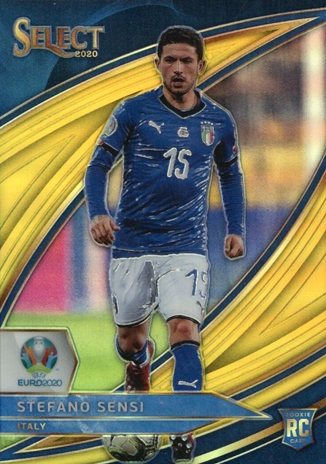 2020 Panini Select UEFA Euro Stefano Sensi #265 Soccer Card