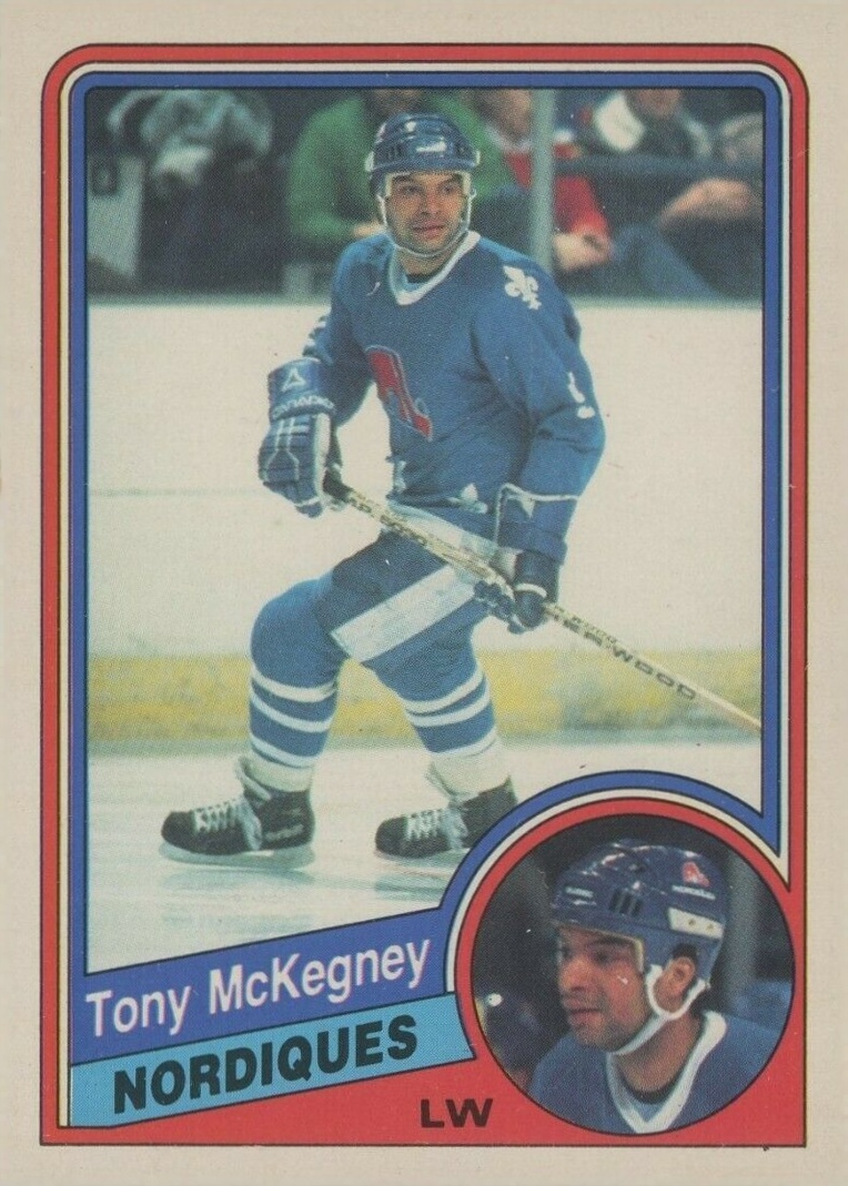 1984 O-Pee-Chee Tony McKegney #283 Hockey Card