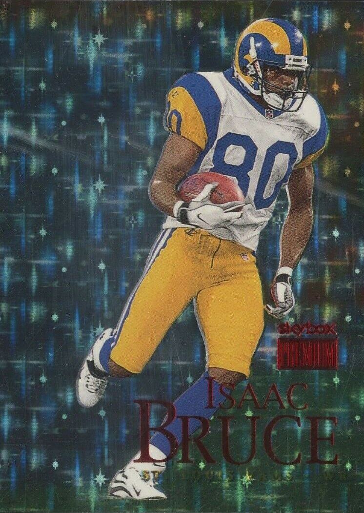 1999 Skybox Premium Isaac Bruce #13 Football Card