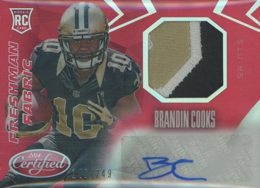 2014 Panini Certified  Brandin Cooks #209 Football Card