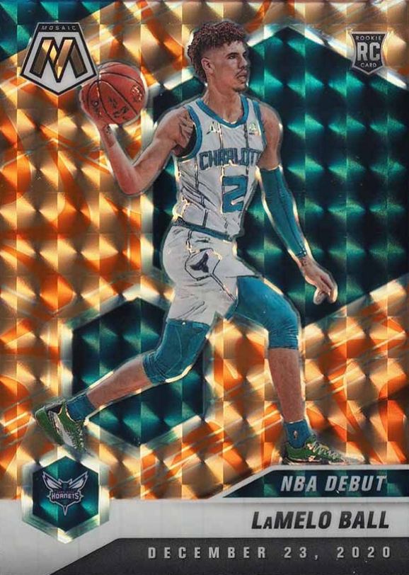 2020  Panini Mosaic LaMelo Ball #262 Basketball Card