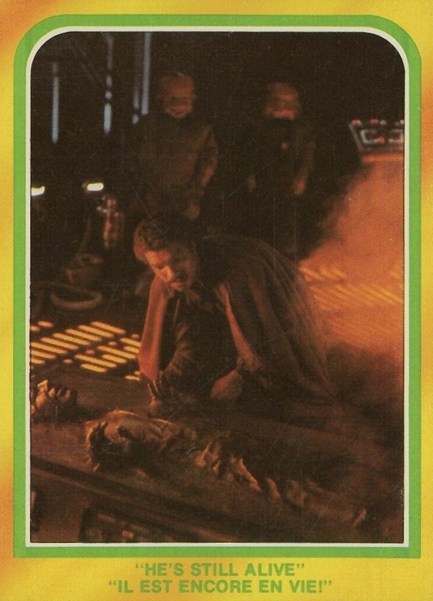 1980 Star Wars OPC Empire Strikes Back "He's Still Alive!" #320 Non-Sports Card