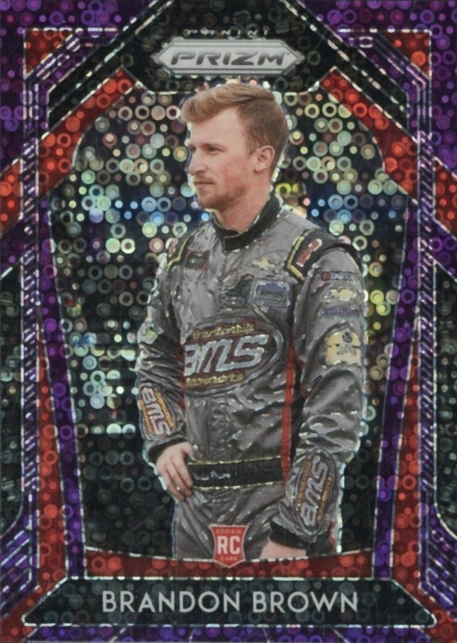 2020 Panini Prizm Racing Brandon Brown #38 Other Sports Card