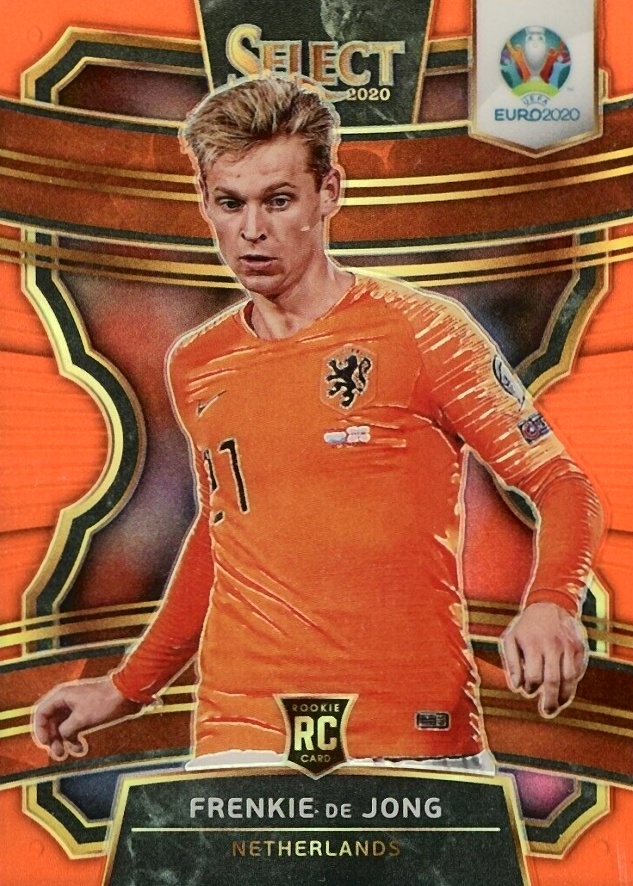 2020 Panini Select UEFA Euro Frenkie de Jong #91 Soccer Card