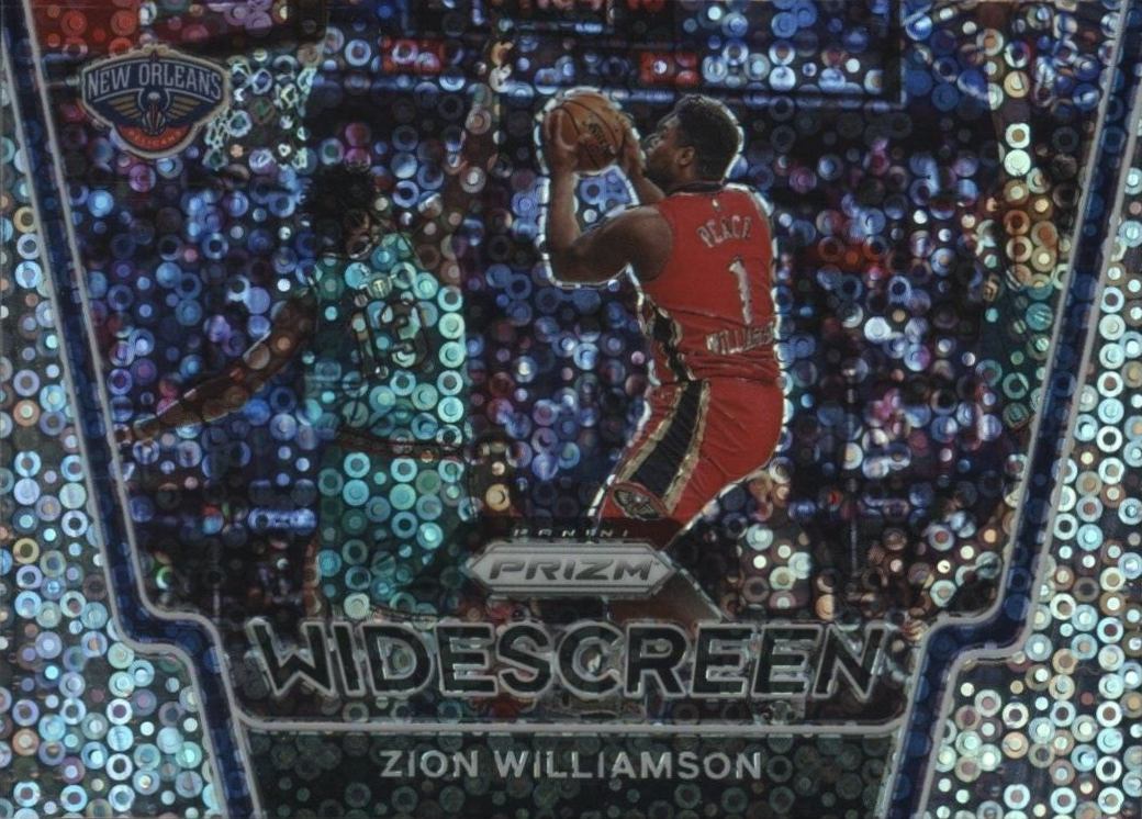 2020 Panini Prizm Widescreen Zion Williamson #4 Basketball Card