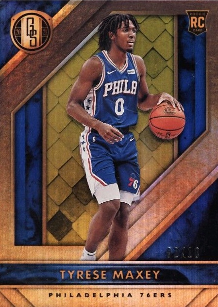 2020 Panini Chronicles Tyrese Maxey #485 Basketball Card