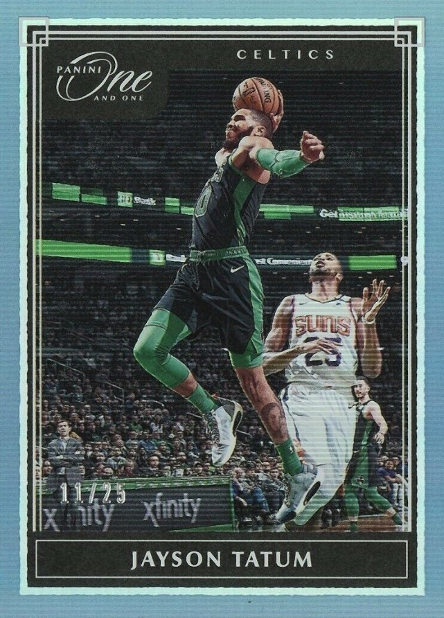 2019 Panini One and One Jayson Tatum #32 Basketball Card