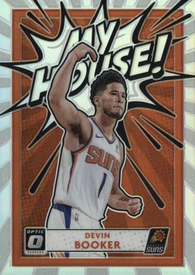 2020 Panini Donruss Optic My House! Devin Booker #15 Basketball Card