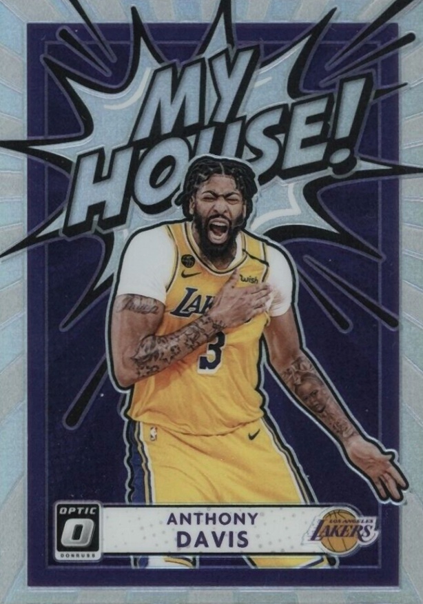 2020 Panini Donruss Optic My House! Anthony Davis #20 Basketball Card