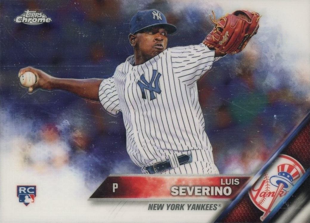 2016 Topps Chrome Luis Severino #33 Baseball Card