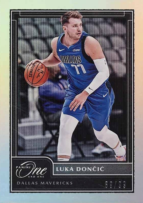 2020 Panini One and One Luka Doncic #64 Basketball Card