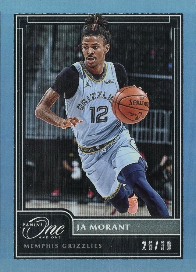 2020 Panini One and One Ja Morant #95 Basketball Card