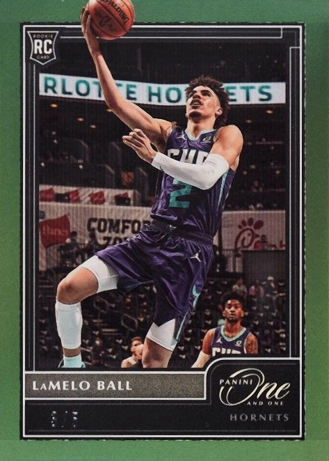 2020 Panini One and One LaMelo Ball #104 Basketball Card