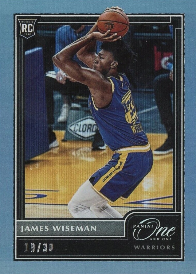 2020 Panini One and One James Wiseman #130 Basketball Card