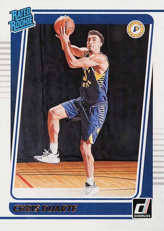 2021 Panini Donruss Chris Duarte #223 Basketball Card