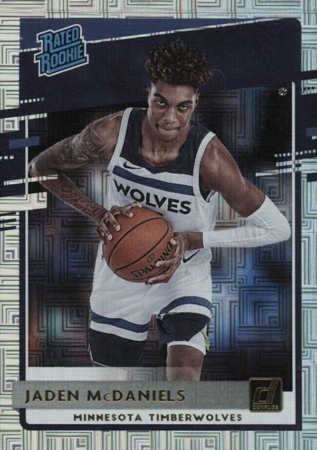 2020 Panini Donruss Jaden Mcdaniels #239 Basketball Card