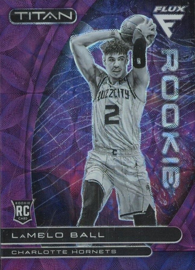 2020 Panini Flux Titan Rookies LaMelo Ball #3 Basketball Card