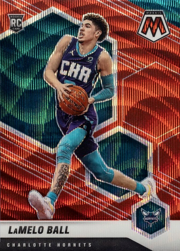 2020  Panini Mosaic LaMelo Ball #202 Basketball Card