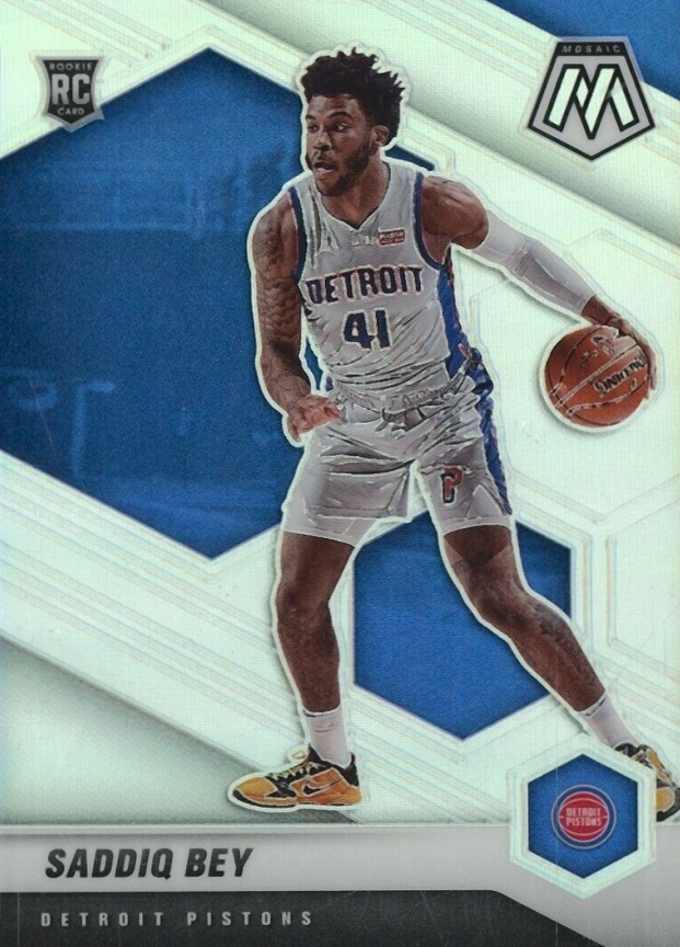 2020  Panini Mosaic Saddiq Bey #209 Basketball Card