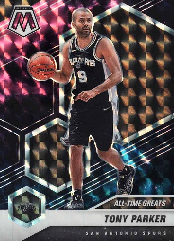 2020  Panini Mosaic Tony Parker #282 Basketball Card