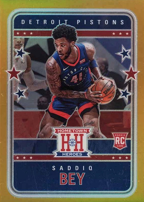 2020 Panini Chronicles Saddiq Bey #565 Basketball Card