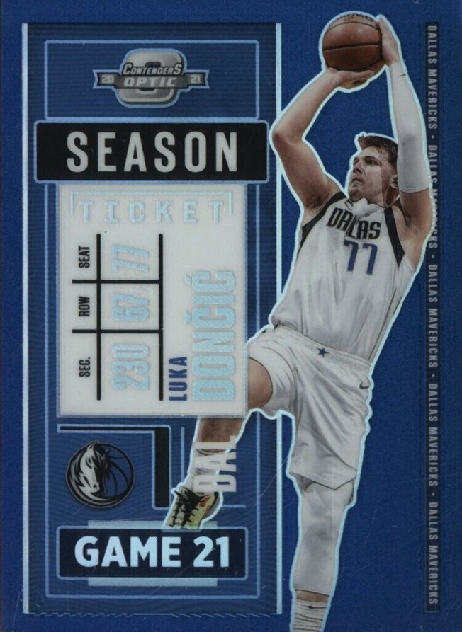 2020 Panini Contenders Optic Luka Doncic #85 Basketball Card