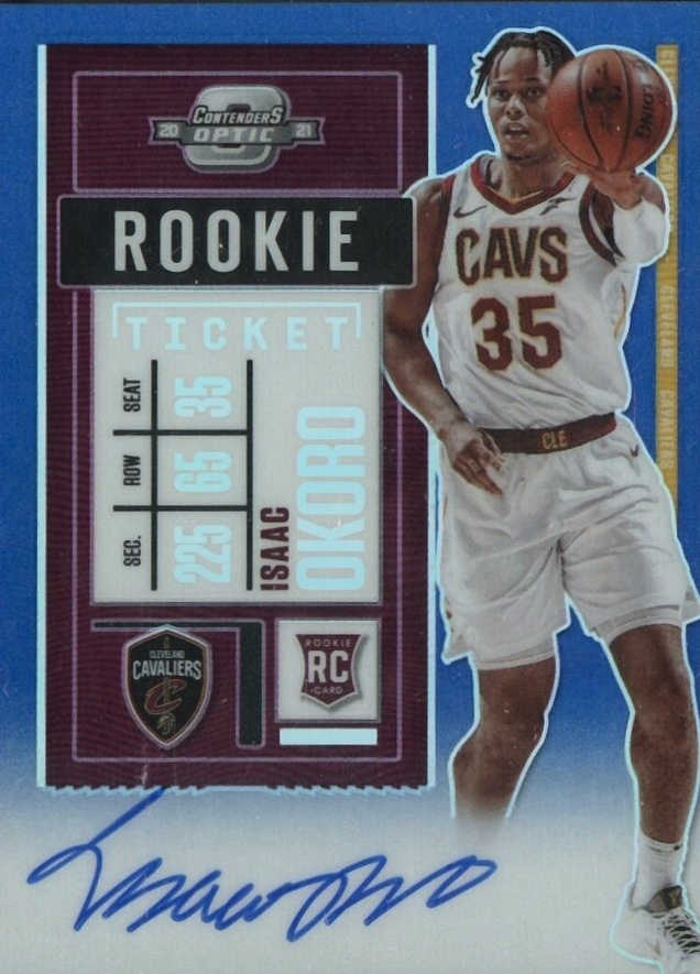 2020 Panini Contenders Optic Isaac Okoro #102 Basketball Card