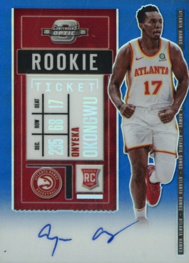 2020 Panini Contenders Optic Onyeka Okongwu #114 Basketball Card