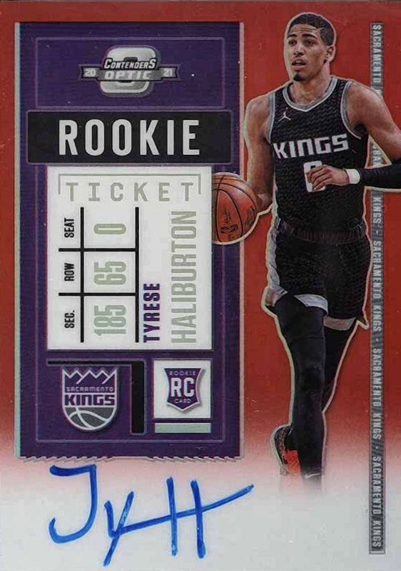 2020 Panini Contenders Optic Tyrese Haliburton #125 Basketball Card