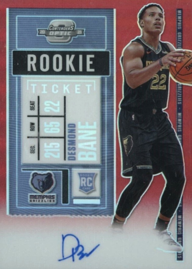 2020 Panini Contenders Optic Desmond Bane #126 Basketball Card