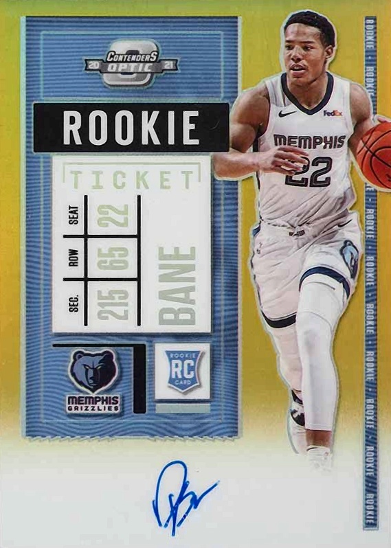 2020 Panini Contenders Optic Desmond Bane #126 Basketball Card