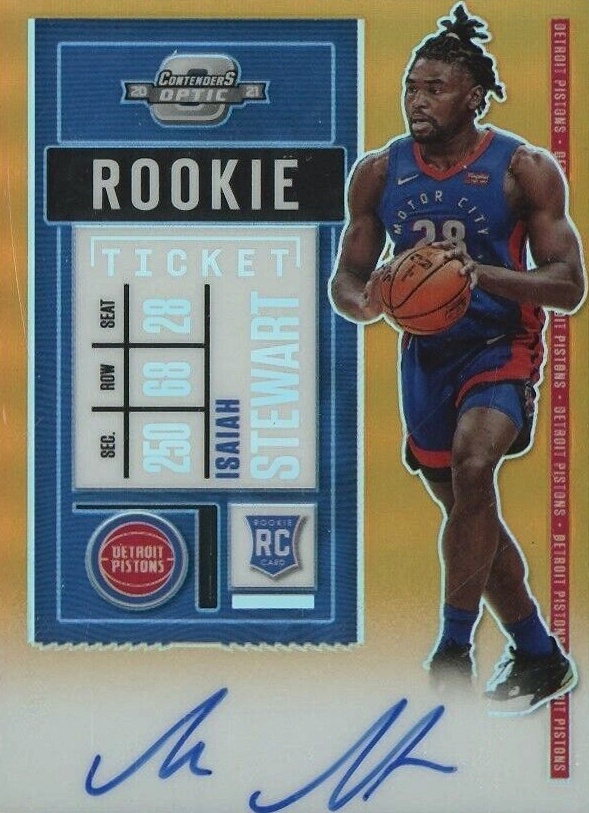 2020 Panini Contenders Optic Isaiah Stewart #134 Basketball Card