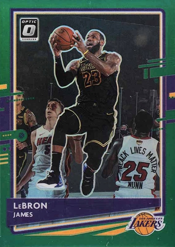 2020 Panini Donruss Optic LeBron James #13 Basketball Card