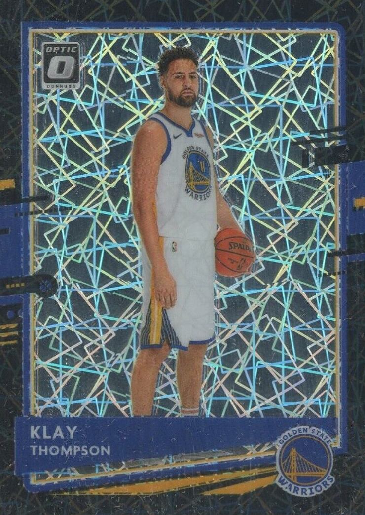 2020 Panini Donruss Optic Klay Thompson #49 Basketball Card