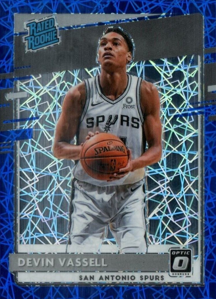 2020 Panini Donruss Optic Devin Vassell #161 Basketball Card