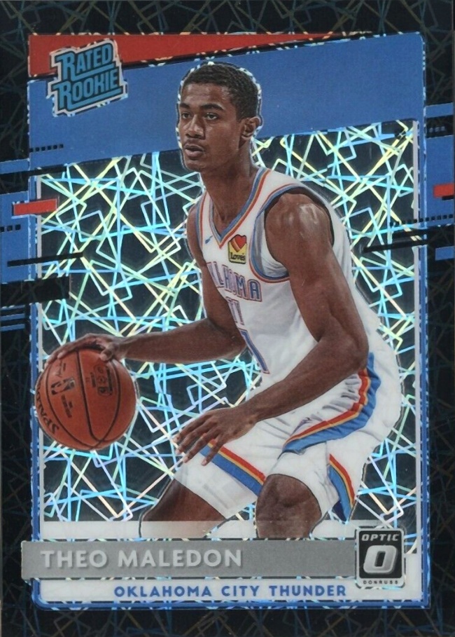 2020 Panini Donruss Optic Theo Maledon #184 Basketball Card