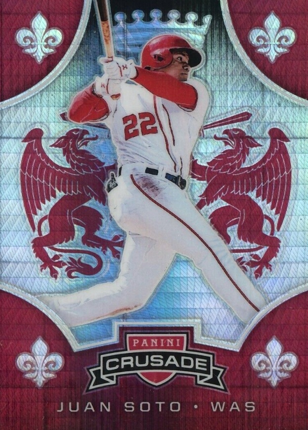 2019 Panini Chronicles Crusade Juan Soto #17 Baseball Card