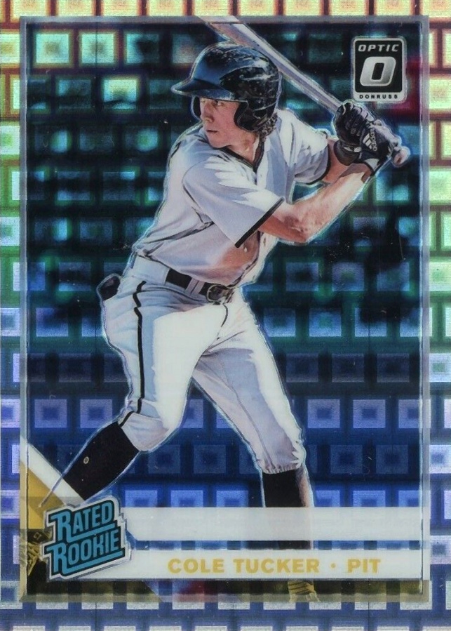 2019 Panini Donruss Optic Cole Tucker #87 Baseball Card