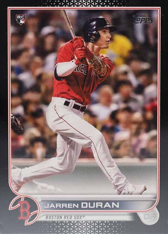 2022 Topps Jarren Duran #187 Baseball Card